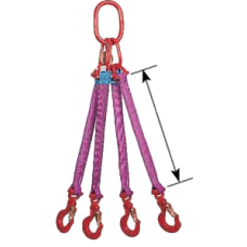Sling Cáp Vải 1 đến 4 chân Sling Cáp Vải 1 đến 4 chân